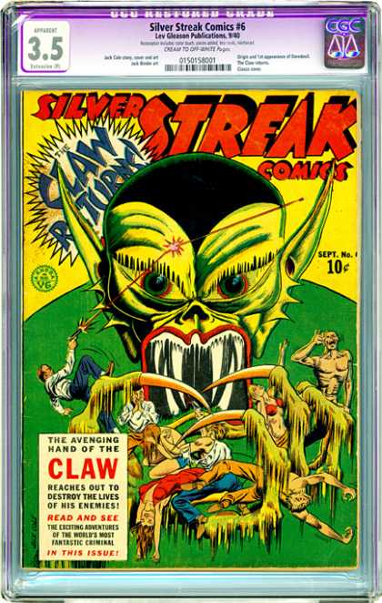 CGC Graded Comics - Silver Streak Comics #6 (CGC)