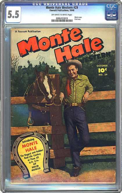 CGC Graded Comics - Monte Hale Western #29 (CGC)