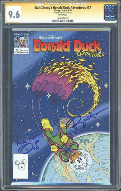 CGC Graded Comics - Walt Disney's Donald Duck Adventures #37 (CGC)