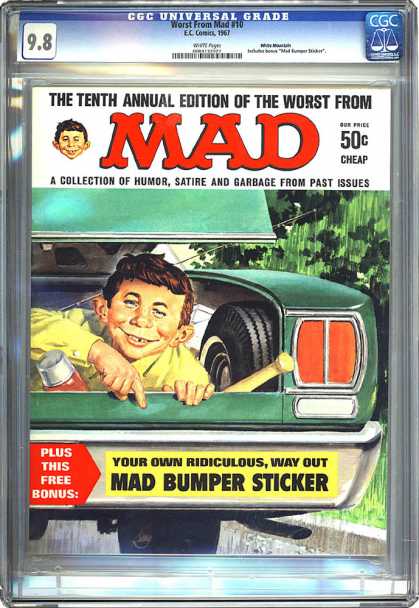 CGC Graded Comics - Worst From Mad #10 (CGC)