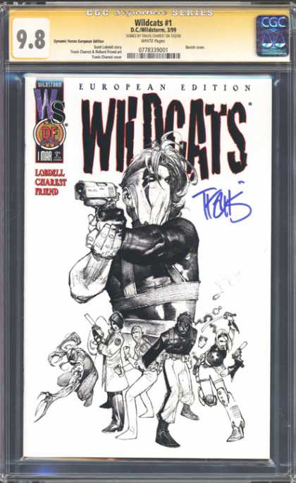 CGC Graded Comics - WildC.A.T.S. #1 (CGC) - 98 - Wildcats 1 - 1 - European Edition - Lordell