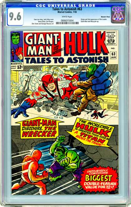 CGC Graded Comics - Tales to Astonish #63 (CGC)