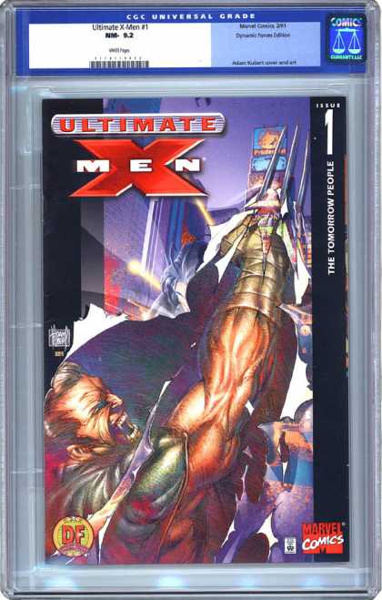 CGC Graded Comics - Ultimate X-Men #1 (CGC) - Ultimate X-men - Issue 1 - Metal Claws - Tomorrow People - Fangs