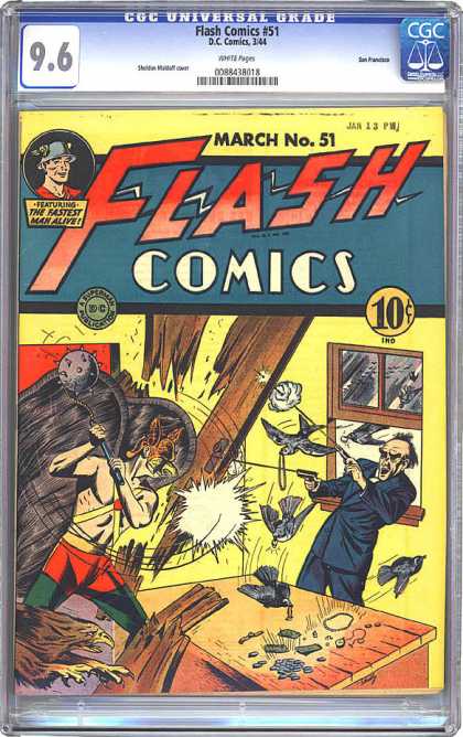 CGC Graded Comics - Flash Comics #51 (CGC)