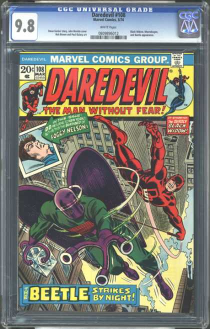 CGC Graded Comics - Daredevil #108 (CGC)