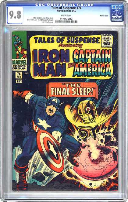 CGC Graded Comics - Tales of Suspense #74 (CGC)