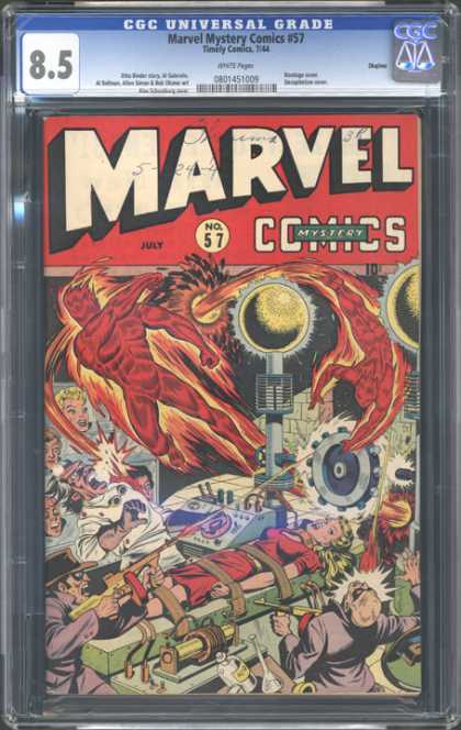 CGC Graded Comics - Marvel Mystery Comics #57 (CGC)