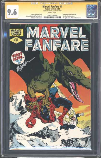 CGC Graded Comics - Marvel Fanfare #1 (CGC)