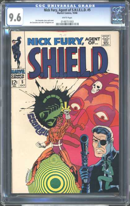 CGC Graded Comics - Nick Fury, Agent of S.H.I.E.L.D. #5 (CGC)