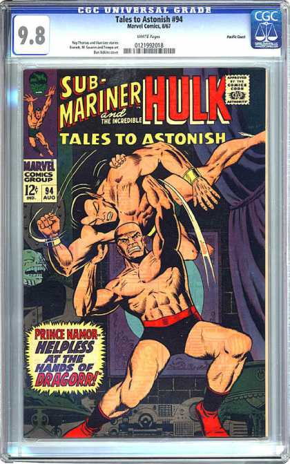 CGC Graded Comics - Tales to Astonish #94 (CGC)