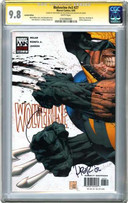CGC Graded Comics - Wolverine #v3 #27 (CGC)