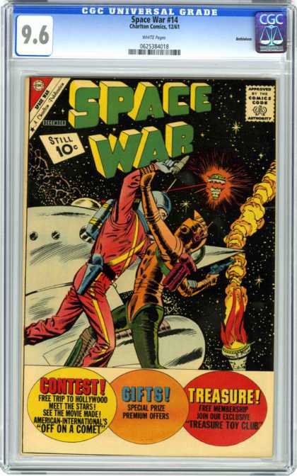 CGC Graded Comics - Space War #14 (CGC)