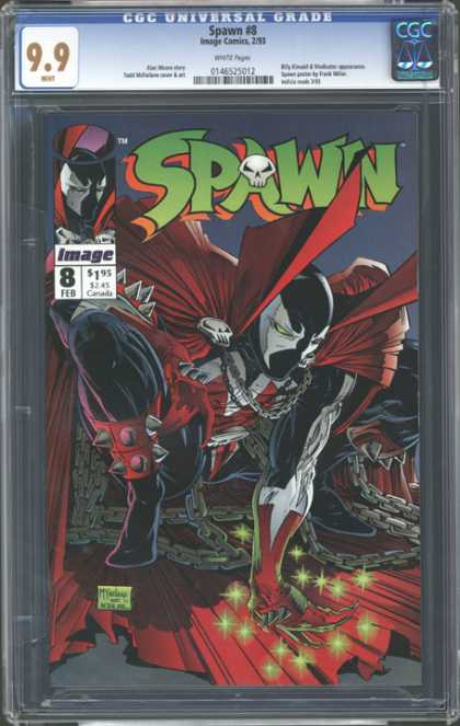 CGC Graded Comics - Spawn #8 (CGC)