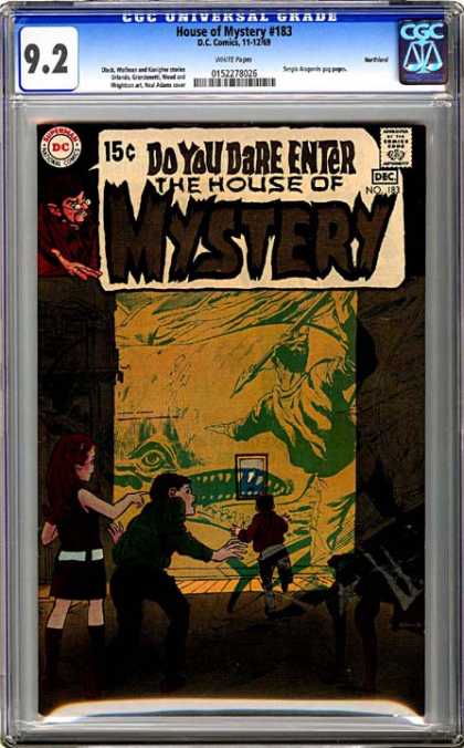 CGC Graded Comics - House of Mystery #183 (CGC)