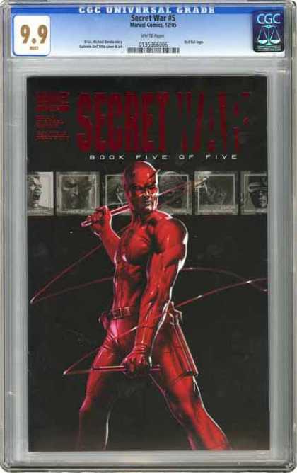 CGC Graded Comics - Secret War #5 (CGC)