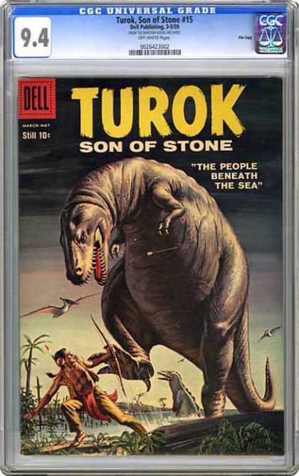 CGC Graded Comics - Turok, Son of Stone #15 (CGC)