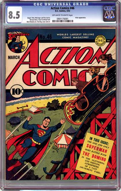 CGC Graded Comics - Action Comics #46 (CGC)