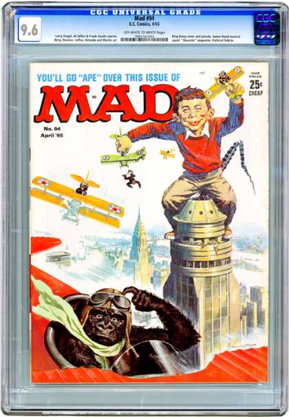 CGC Graded Comics - Mad #94 (CGC)