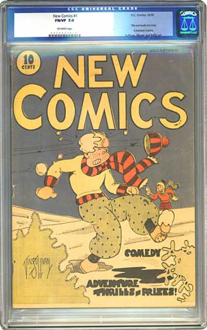 CGC Graded Comics - New Comics #1 (CGC)