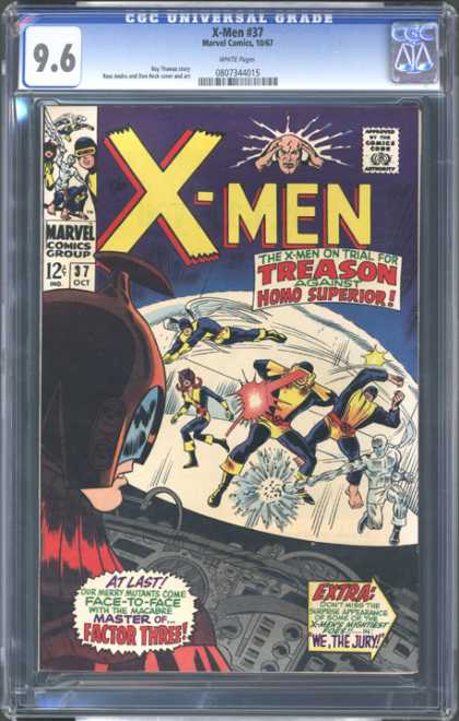 CGC Graded Comics - X-Men #37 (CGC)