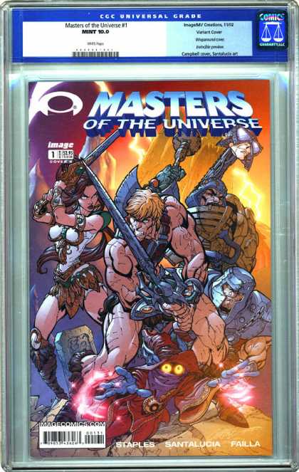 CGC Graded Comics - Masters of the Universe #1 (CGC)