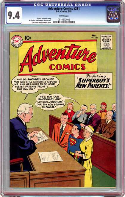 CGC Graded Comics - Adventure Comics #281 (CGC)