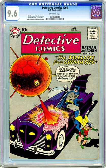 CGC Graded Comics - Detective Comics #266 (CGC)