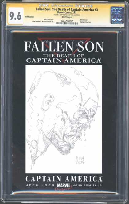 CGC Graded Comics - Fallen Son: The Death of Captain America #3 (CGC)