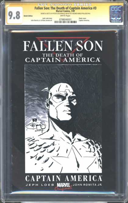 CGC Graded Comics - Fallen Son: The Death of Captain America #3 (CGC)