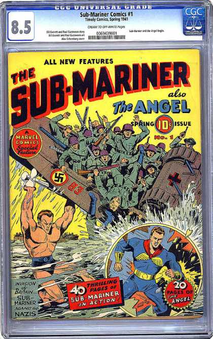 CGC Graded Comics - Sub-Mariner Comics #1 (CGC)