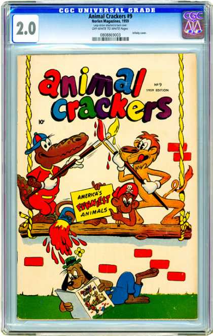 CGC Graded Comics - Animal Crackers #9 (CGC)