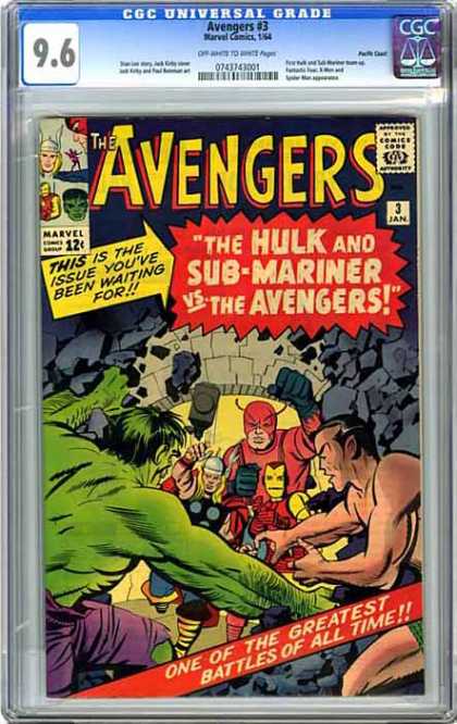 CGC Graded Comics - Avengers #3 (CGC)