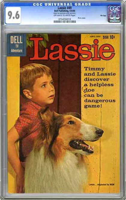 CGC Graded Comics - Lassie #49 (CGC)
