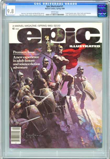 CGC Graded Comics - Epic Illustrated #1 (CGC)