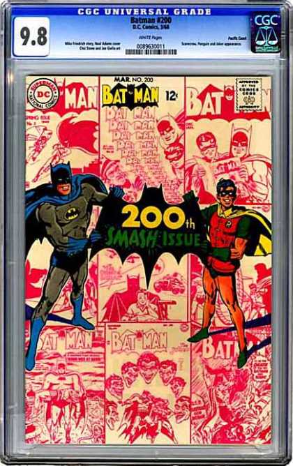 CGC Graded Comics - Batman #200 (CGC) - Dc - Superman - Approved By The Comics Code Authority - National Comics - Batman
