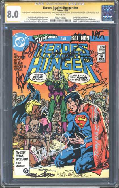 CGC Graded Comics - Heroes Against Hunger #nn (CGC)