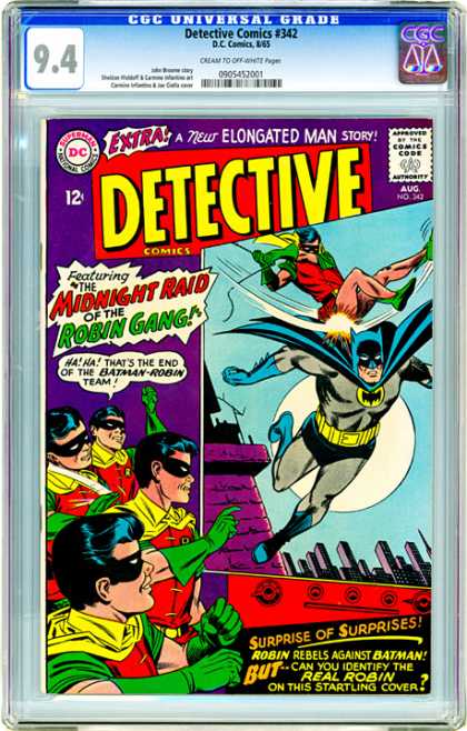 CGC Graded Comics - Detective Comics #342 (CGC)