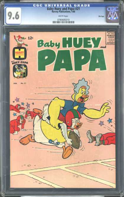 CGC Graded Comics - Baby Huey and Papa #21 (CGC)