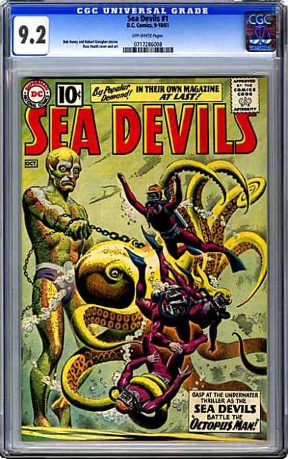 CGC Graded Comics - Sea Devils #1 (CGC)