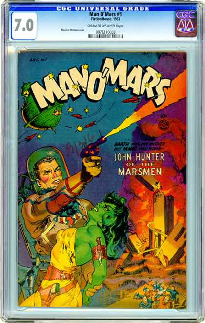 CGC Graded Comics - Man O' Mars #1 (CGC)