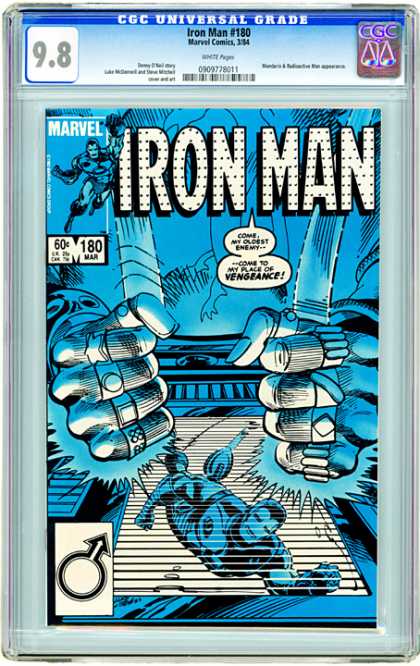 CGC Graded Comics - Iron Man #180 (CGC)