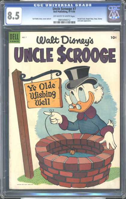 CGC Graded Comics - Uncle Scrooge #7 (CGC)
