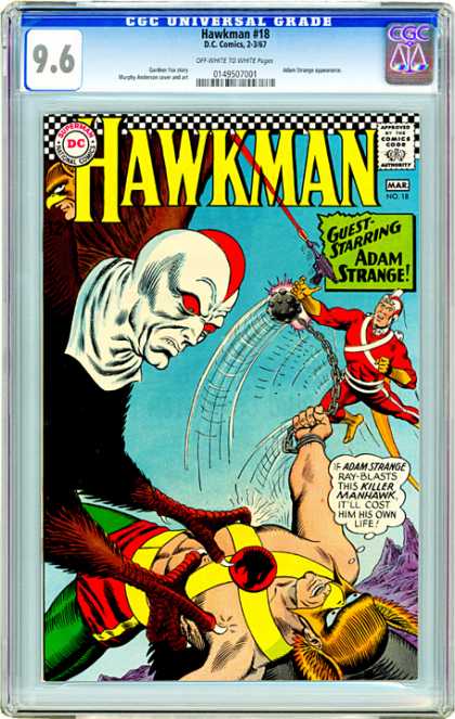 CGC Graded Comics - Hawkman #18 (CGC)