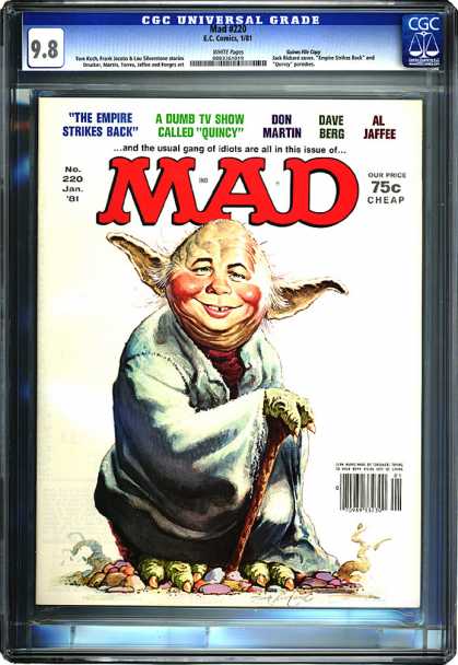 CGC Graded Comics - Mad #220 (CGC)