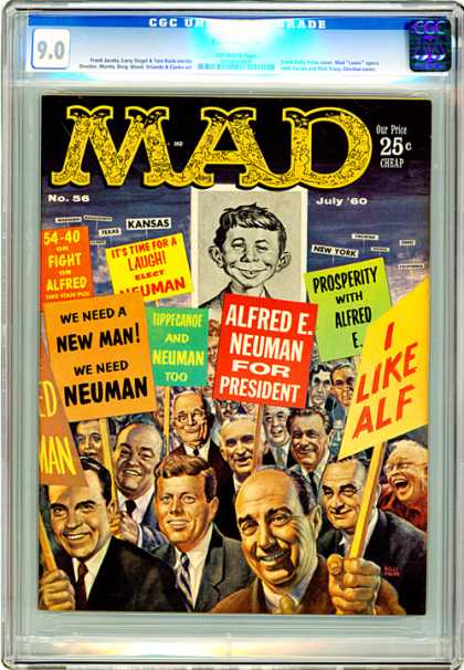 CGC Graded Comics - Mad #56 (CGC)