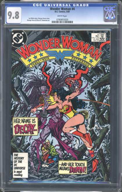 CGC Graded Comics - Wonder Woman #4 (CGC)