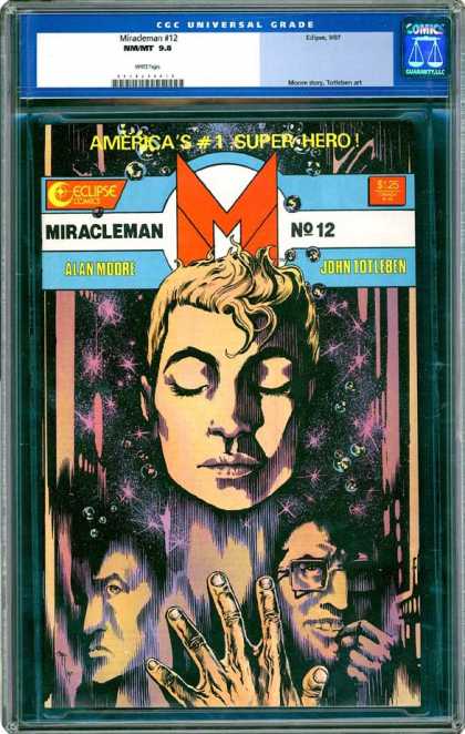 CGC Graded Comics - Miracleman #12 (CGC) - M - Miracleman - No 12 - Alan Moore - John Totleben