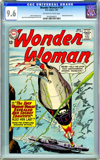 CGC Graded Comics - Wonder Woman #139 (CGC) - Avsdfvsad - Casdcfas - Dfcasdc - Scdcaf