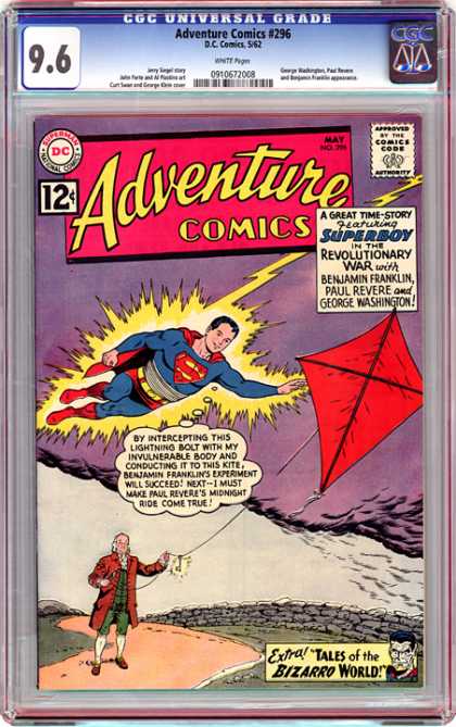 CGC Graded Comics - Adventure Comics #296 (CGC)