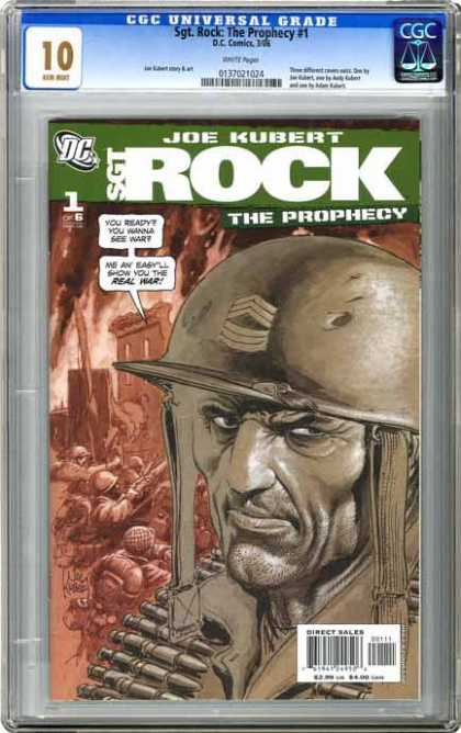 CGC Graded Comics - Sgt. Rock: The Prophecy #1 (CGC)